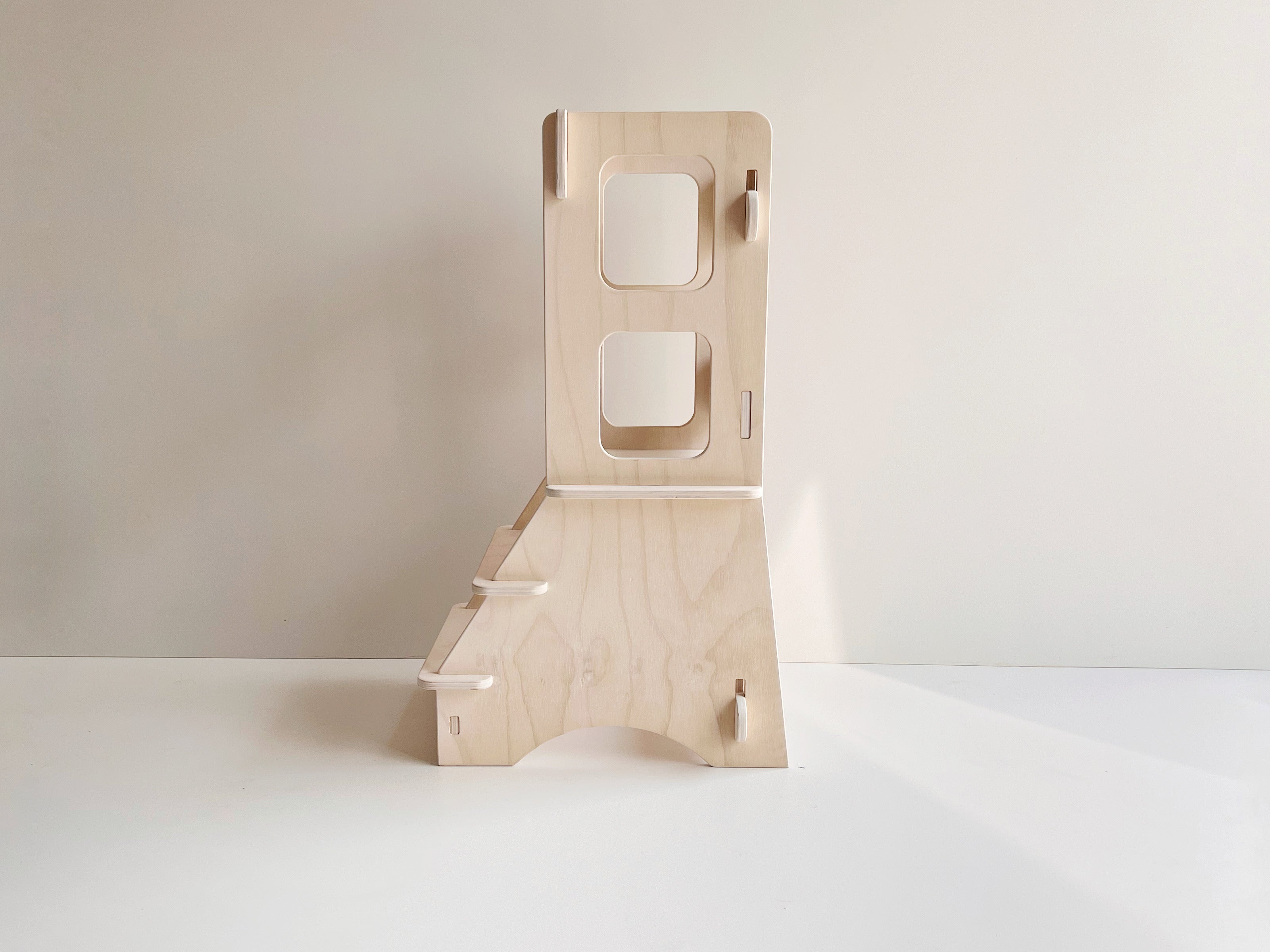 Torre de Aprendizaje Montessori de madera para niños